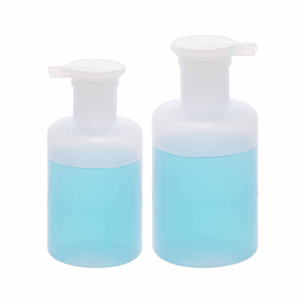 Flacon compte-gouttes en LDPE – Transparent, avec embout en V