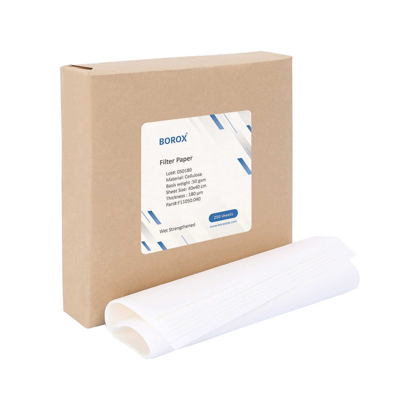 Cellulose Filter Paper - General Use - Square 40 X 40cm
