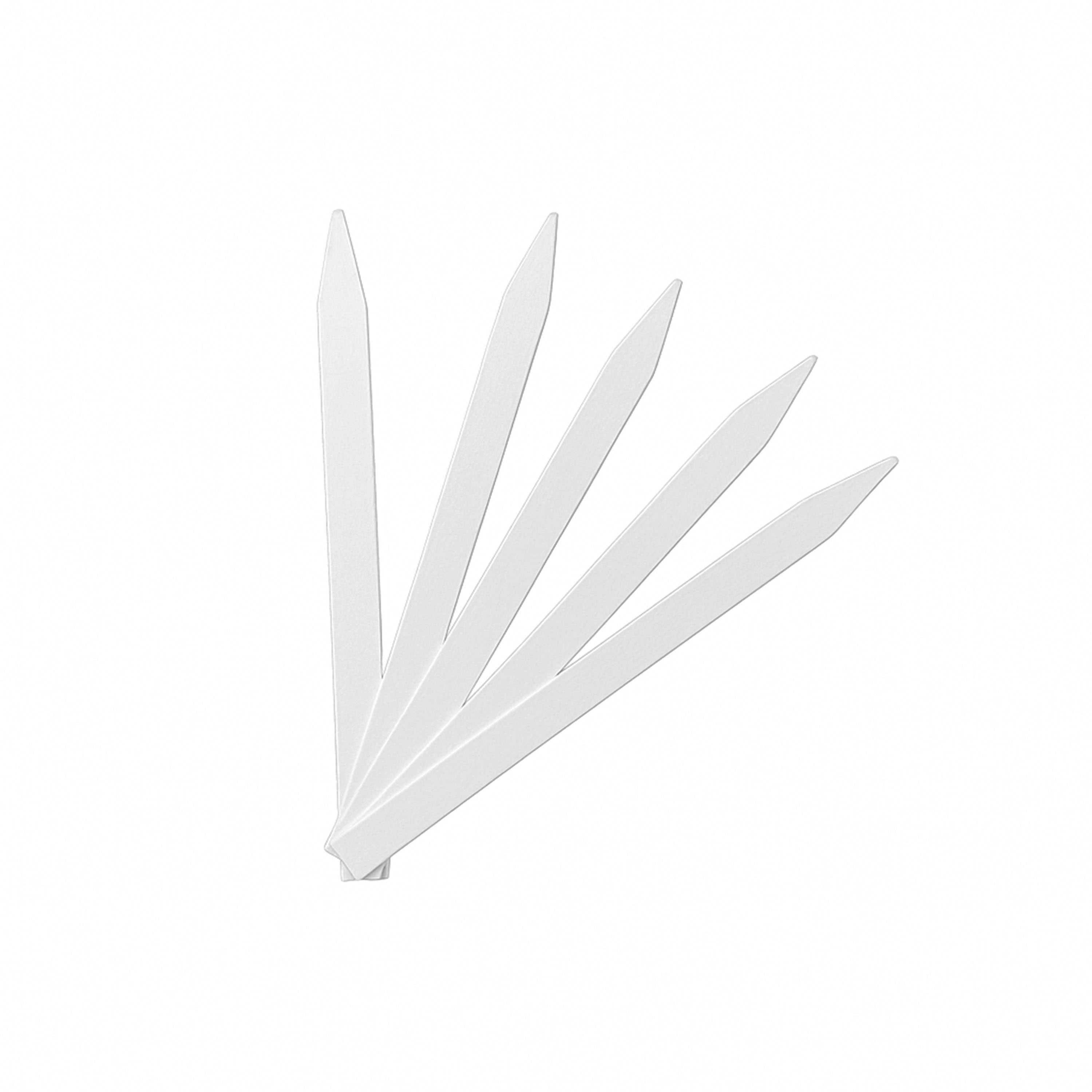 Perfume Test Strips - White, with Pointed Tip